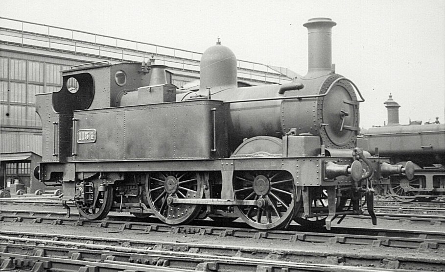 GWR 1154 at Old Oak Common
