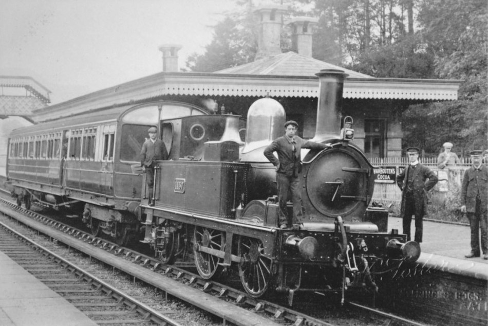 GWR 517 class 1157 at Box station, c 1907
