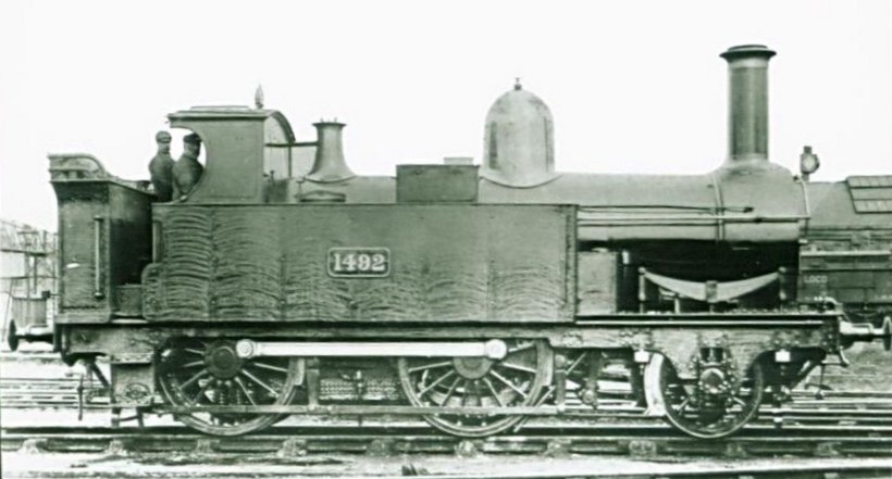 GWR small Metro tank 1492, c 1900