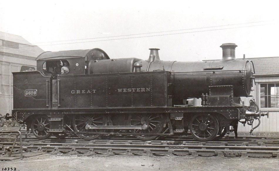 GWR 2-4-2T 3626