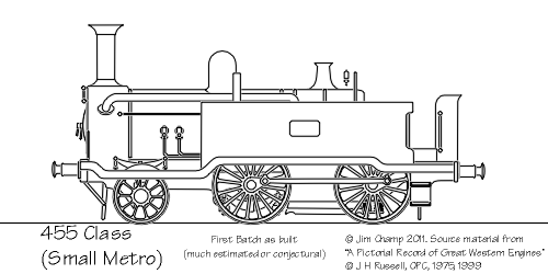 Drawing: Small Metro Class as built