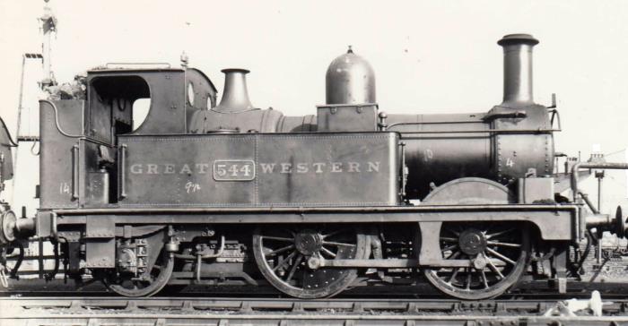 GWR 517 class loco 544