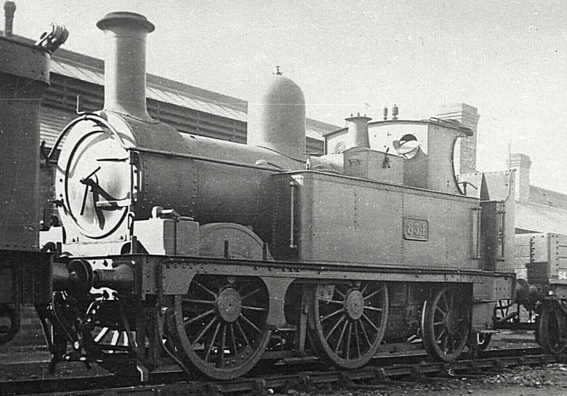 GWR 834 at Oswestry, 26 August 1926