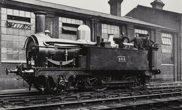 GWR Small Metro tank 968 in 1904