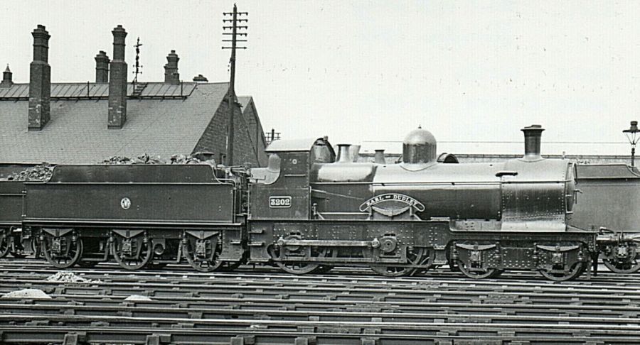 GWR Dukedog 3202 at Swindon