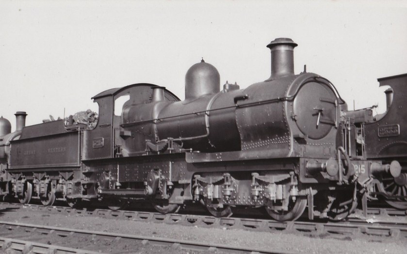 GWR Dukedog 3215 at Didcot in 1938