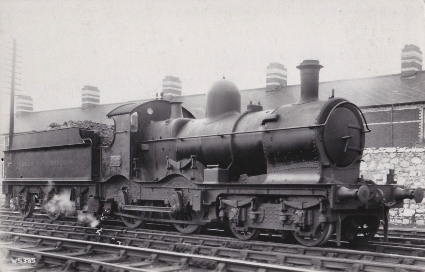 GWR Duke 3282 at Newton Abbot in 1932