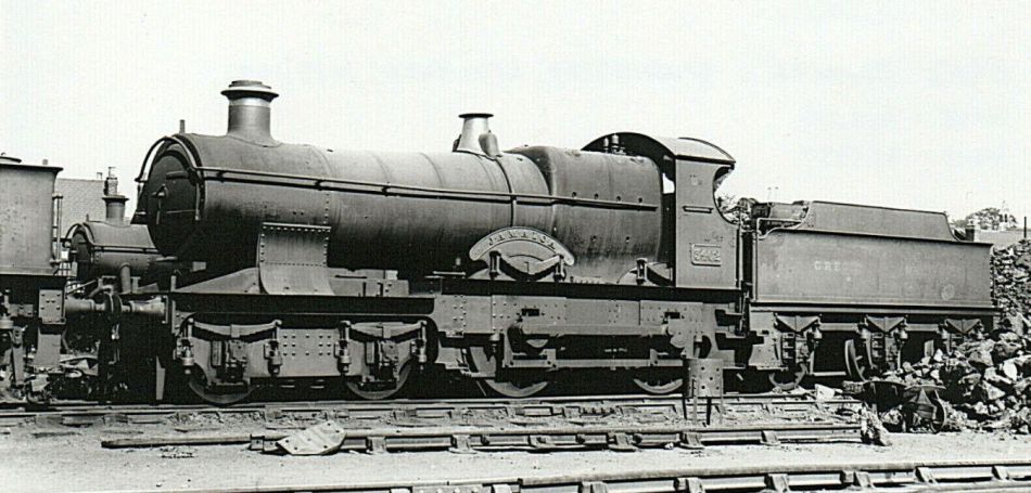 GWR Bulldog 3402 at Gloucester 1933