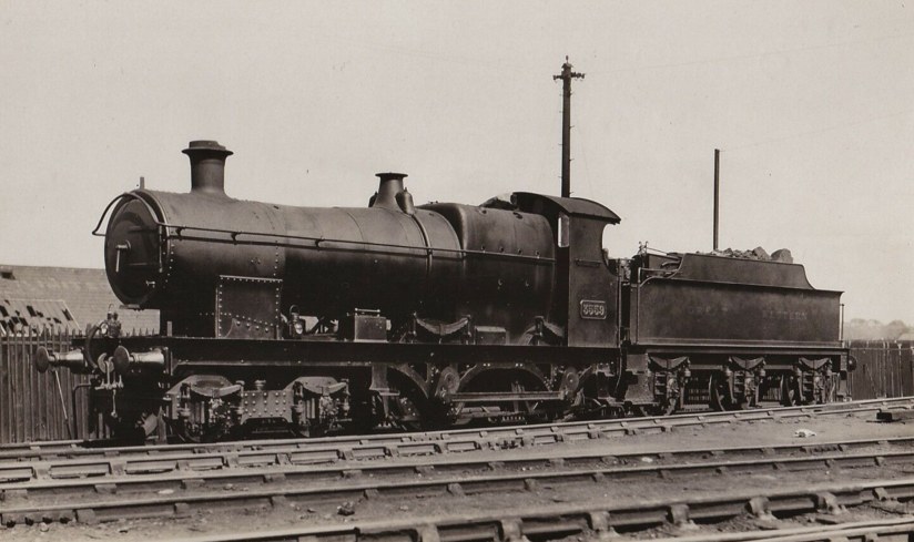 GWR 4-4-0 3559 in later condition
