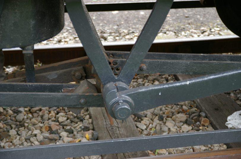 Photo: Detail of brake gear on N34 loco coal wagon at Didcot ©Jim Champ