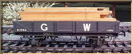 7mm GWR Open C wagon