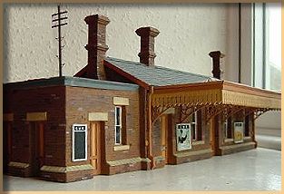 William Clarke style station in 7mm scale by Keith Barber