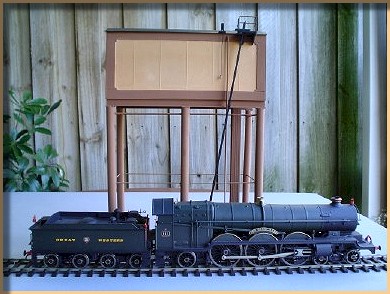 7mm GWR water tower, based on Radstock