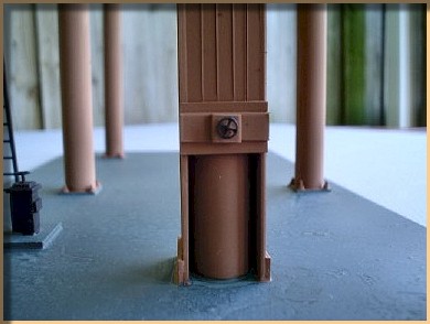 7mm GWR water tower, based on Radstock