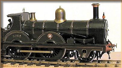 GWR 3232 class 2-4-0 No 3245