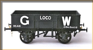 GWR coal wagon diagram N13