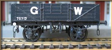 GWR open wagon diagram O4 in later style
