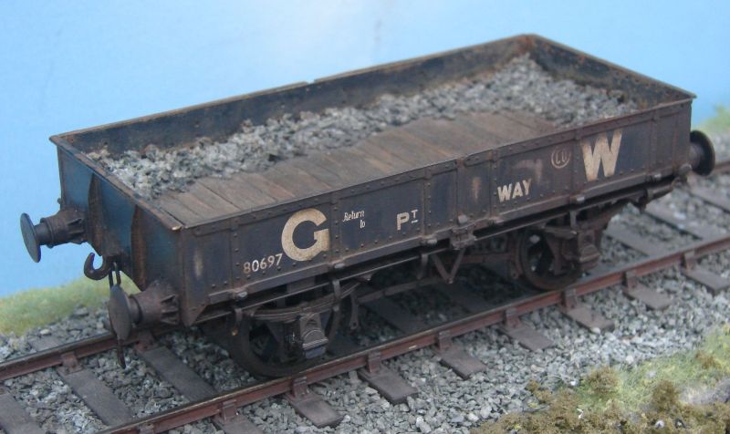 GWR diagram P15 Ballast wagon