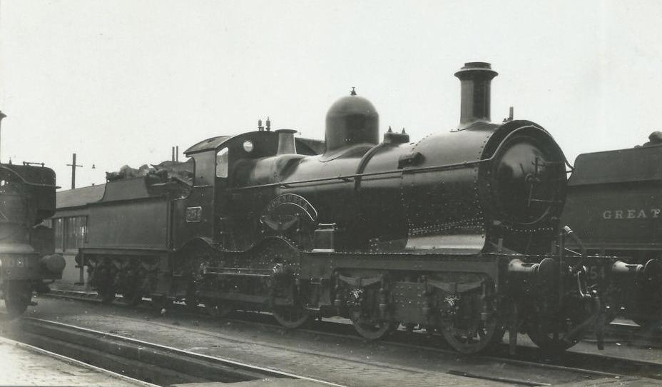 GWR Duke 3254 'Cornubia' after a repaint, early 1920s