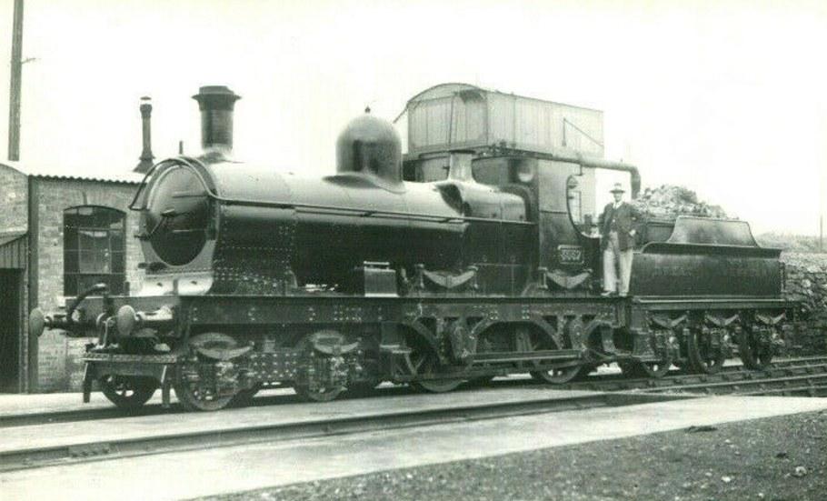 GWR 3557 at Kidderminister, 1932