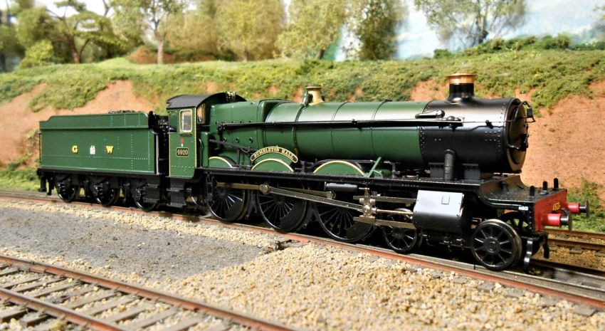 GWR Hall 4920 in post-war unlined green