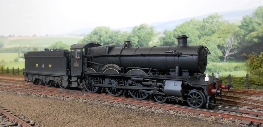 GWR Hall 5998 in WWII black