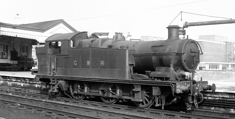 GWR 6677 at Cardiff