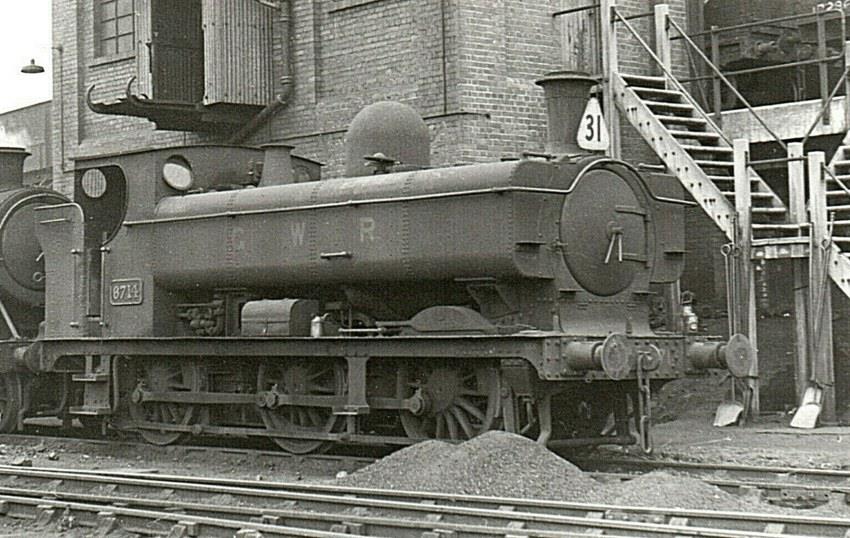 GWR pannier 6714