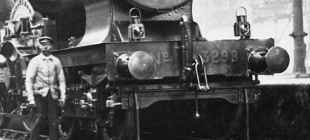 GWR early style buffer beam numerals