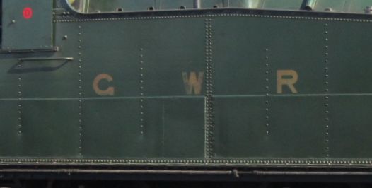 GWR in Grotesque font on 0-6-2T 6697