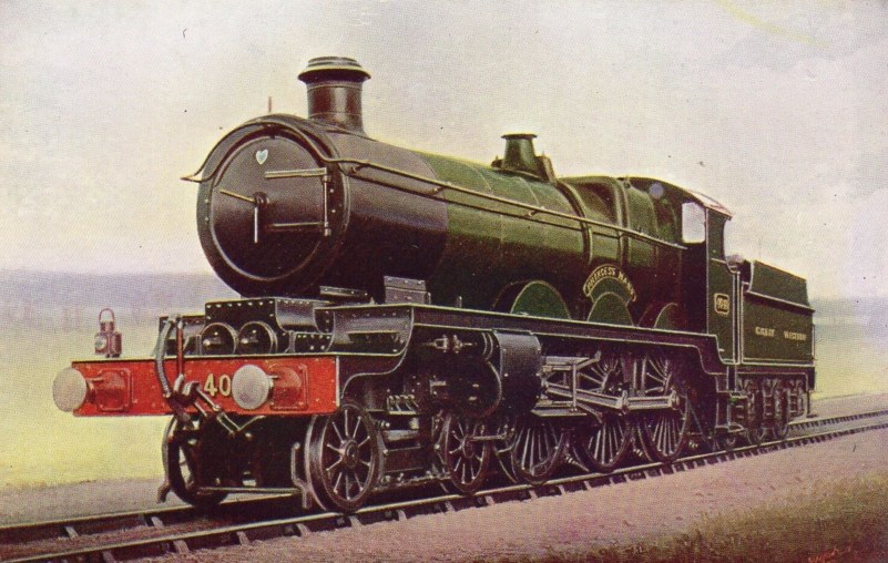 GWR Star 4046 in post-WWI austerity livery