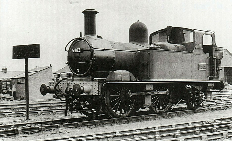 GWR 5802 at Swindon, 21 June 1958