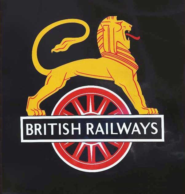 BR lion and wheel insignia
