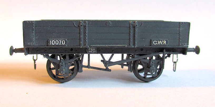 GWR 4-plank open with cast plates