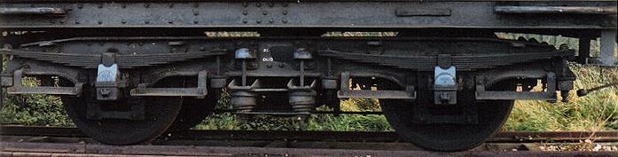 GWR 9' pressed-steel coach bogie