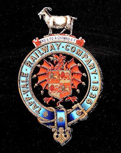 Taff Vale Railway garter crest