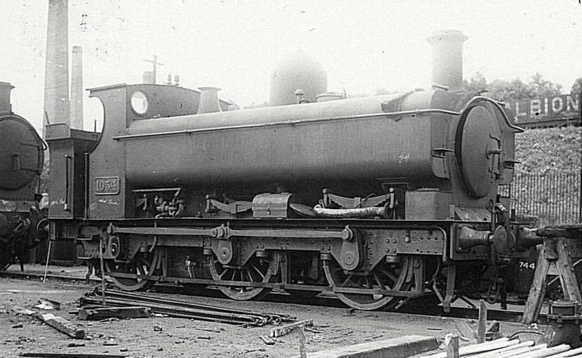 GWR 1016 class loco 1054