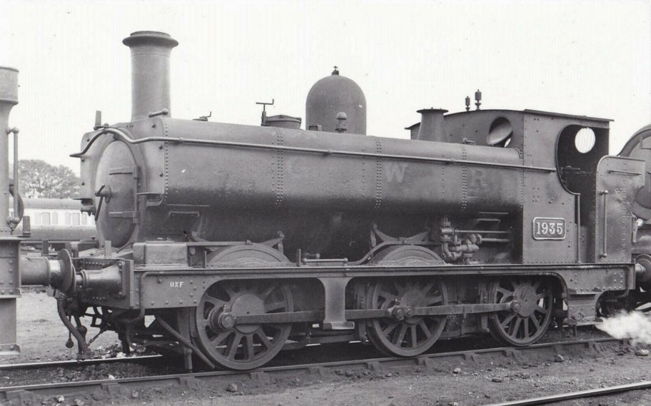 GWR pannier 1935 at Oxford, September 1949