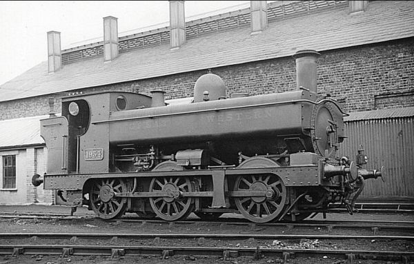 GWR 1954 at Aberystwyth, 22 August 1934