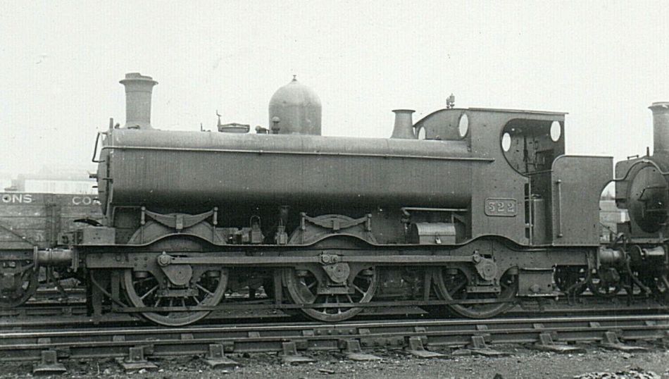 GWR 322 in its final pannier tank form