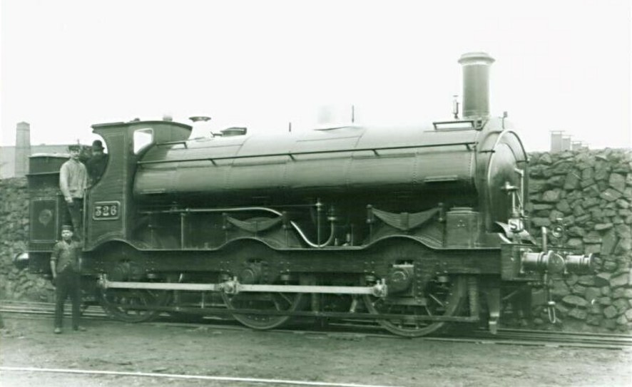 GWR 326 in early saddle tank form