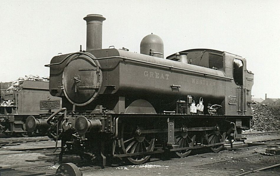 GWR 5416 at Old Oak Common, 15 May 1938