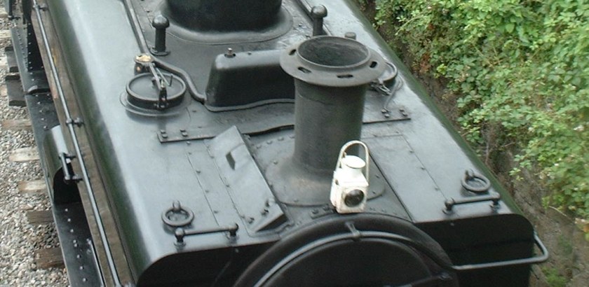 detail on top of GWR pannier 5764