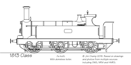 Drawing: 1813 Class as built