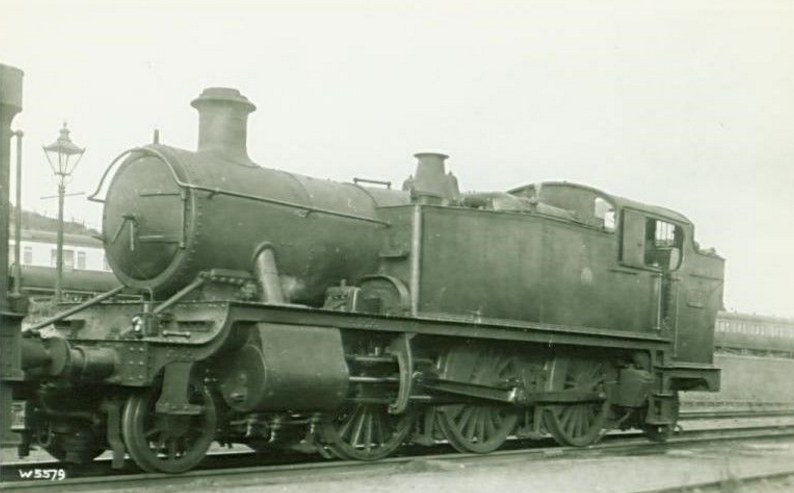 GWR Prairie 5152 at Stourbridge, c 1937