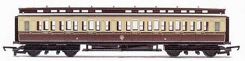 Hornby clerestory with simulated lining