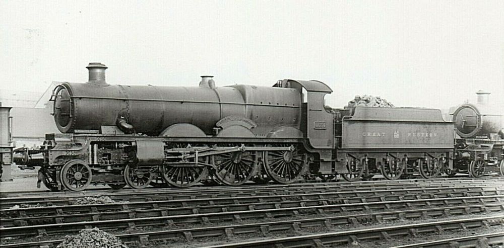 GWR Star 4034 at Swindon, 1934