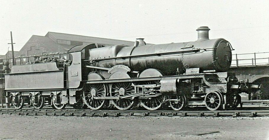 GWR Star at Old Oak Common, 1933