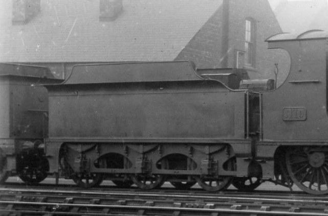 tender of ex-M&SWJR 4-4-0 loco 1119
