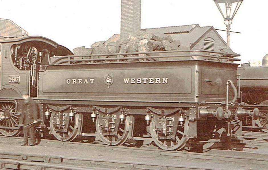 tender of Dean Goods 2467 at Weymouth
